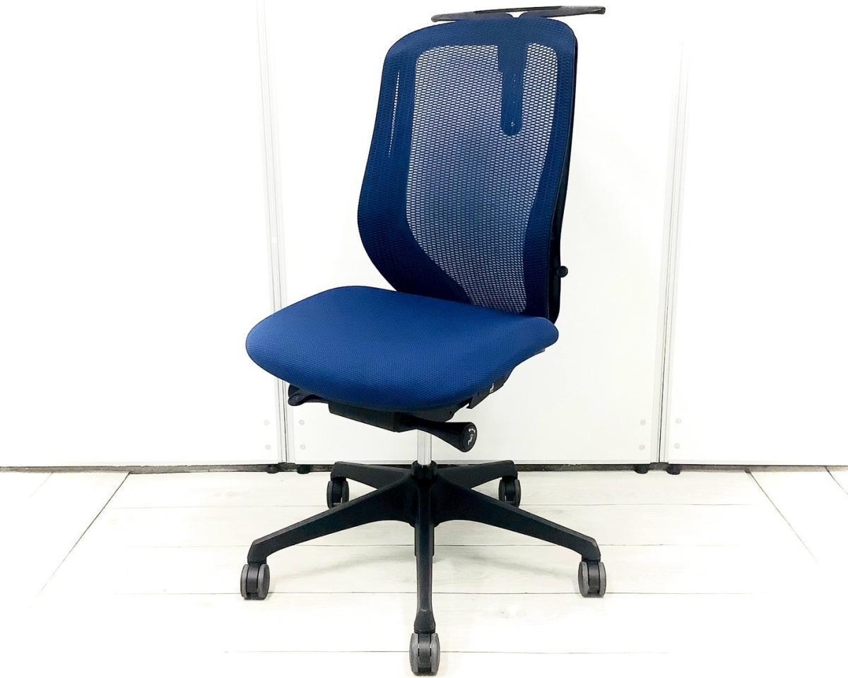 【在庫入替えセール！】【前傾チルト機能付き！オカムラ製品で最も人気を集める高機能メッシュチェア！】■オカムラ（okamura）製　シルフィー（Sylphy）チェア　肘無ハイバック　■背面メッシュ　■ハンガー付　■ブルー
                        シルフィーメッシュ
                                    中古
            
