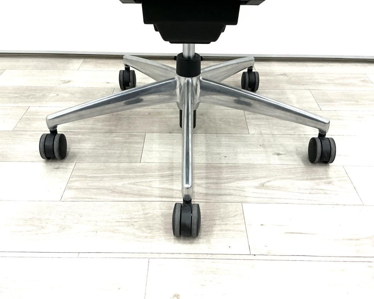 中古】エアフォート コクヨ/KOKUYO 肘付ハイバックチェア 595415 