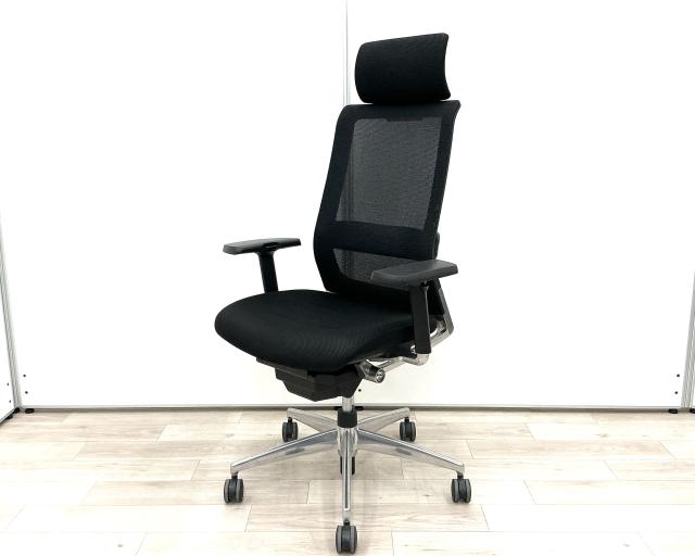 【中古】エアフォート  コクヨ（KOKUYO） 肘付ハイバックチェア