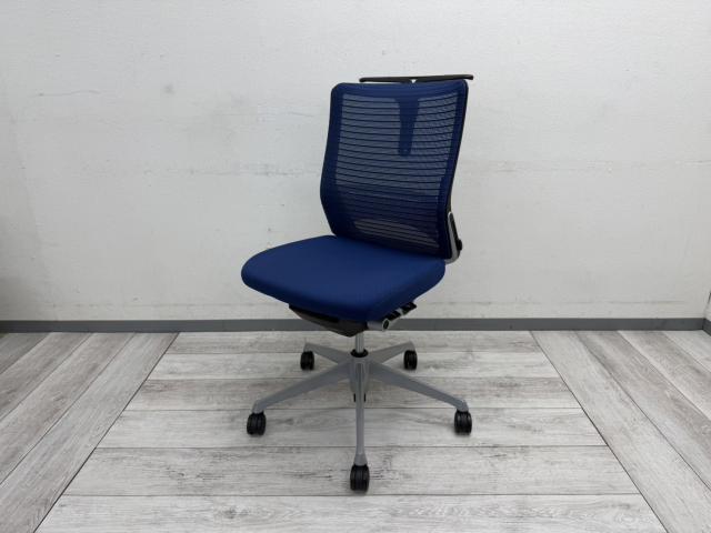 【中古】コーラルメッシュ CQ32GS FSH3 オカムラ（okamura） 肘無ハイバックチェア