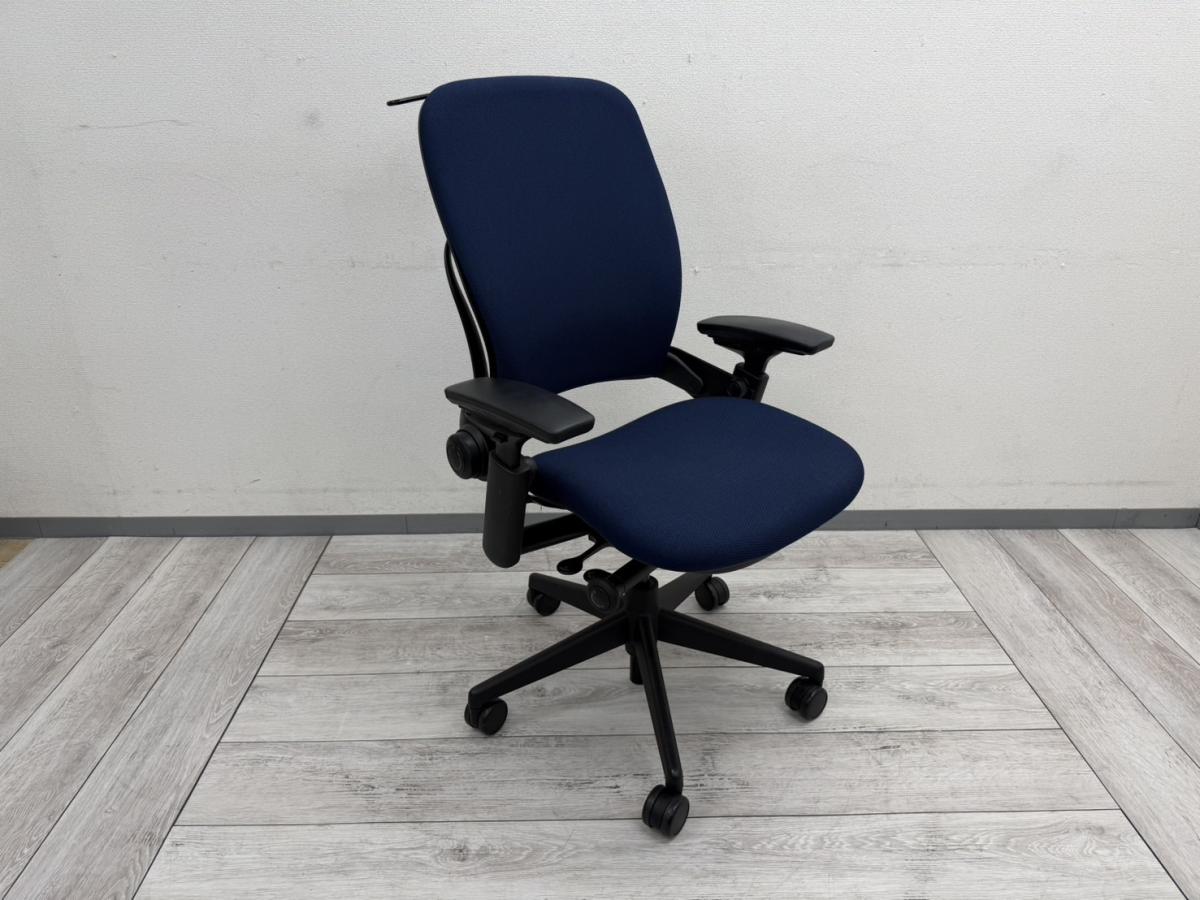 中古】リープV2 Steelcase/スチールケース 肘付ハイバックチェア