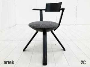 ２C)artek/アルテック　ライバルチェア　コンスタンチン グルチッチ　北欧　フィンランド　ブラック