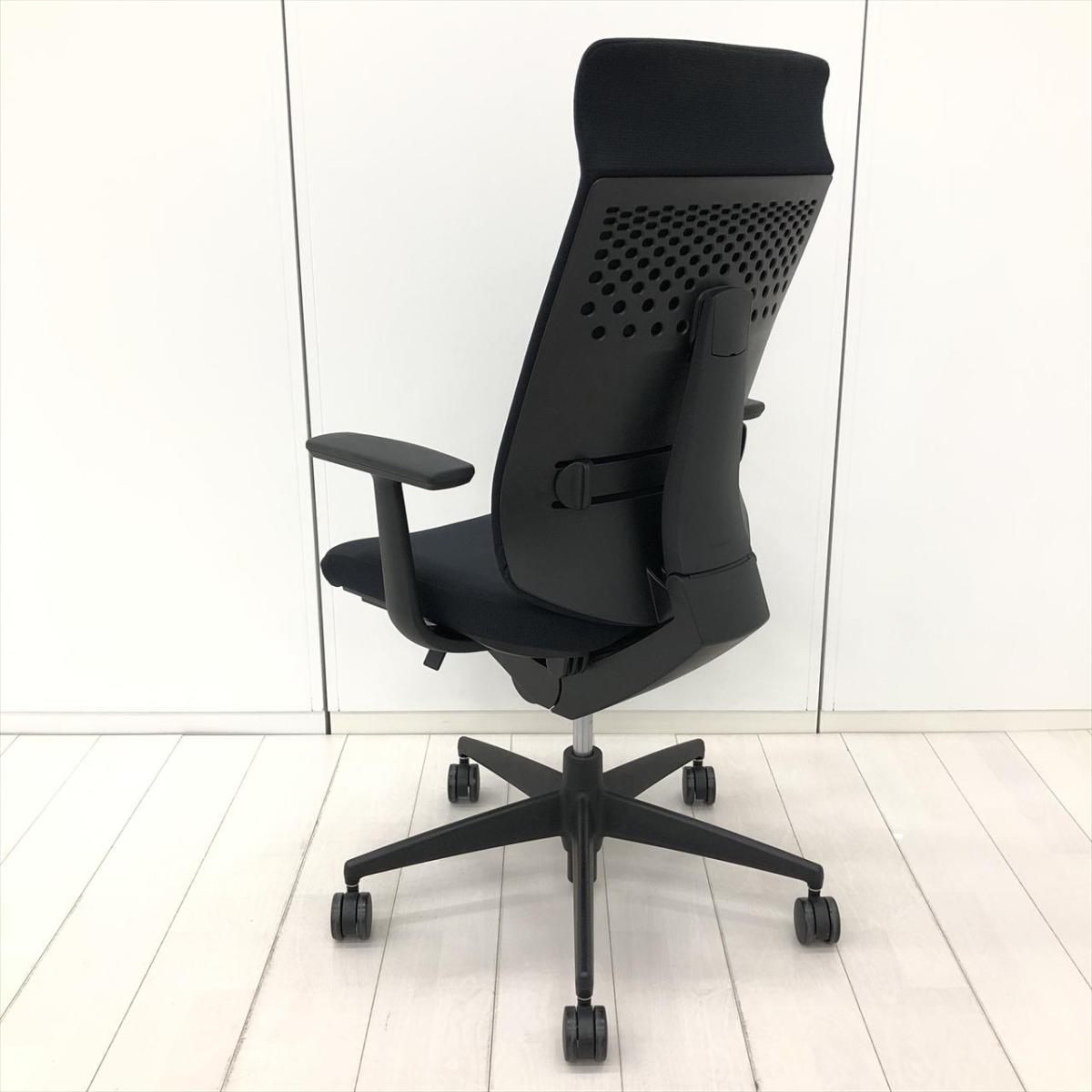 中古】ウィザード2 コクヨ/KOKUYO 肘付ハイバックチェア 595466 - 中古 