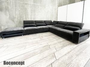 【引取り限定】BoConcept/ボーコンセプト　AMPTON Sofa ハンプトン コーナーソファ　グレー