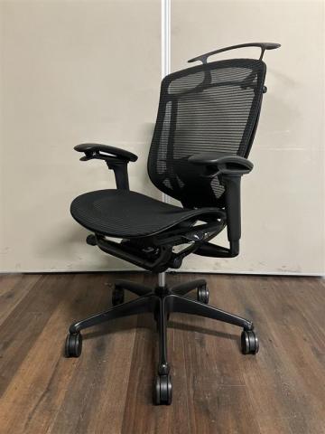 【中古】コンテッサ セコンダ  オカムラ（okamura） 肘付ハイバックチェア