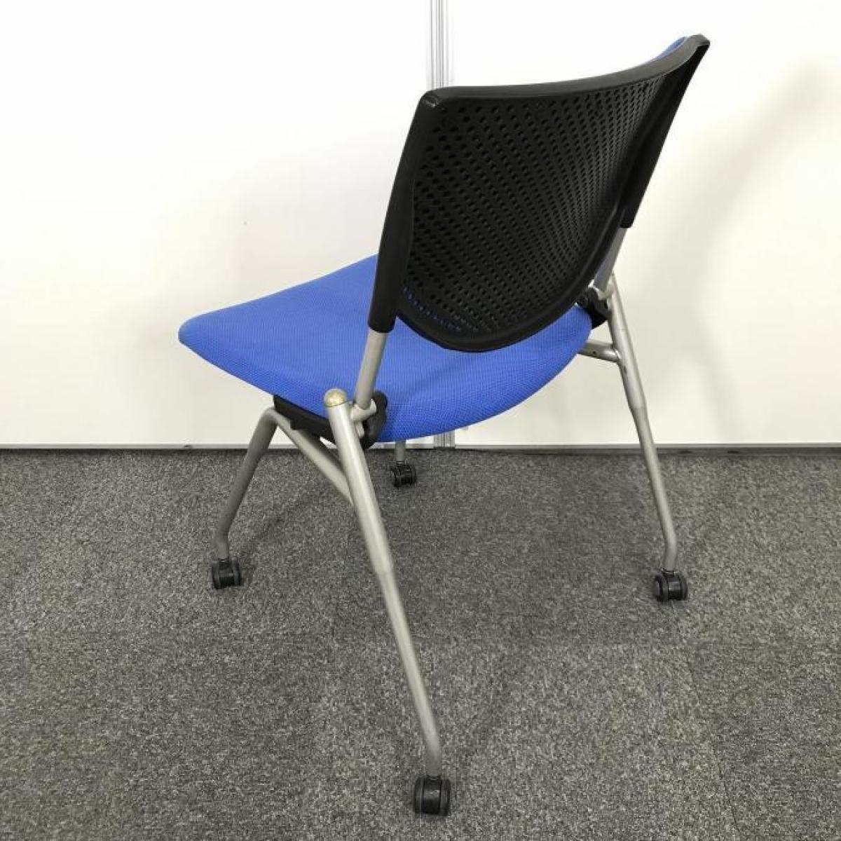中古】プロスタック 8140FZ オカムラ/okamura ネスティングチェア 