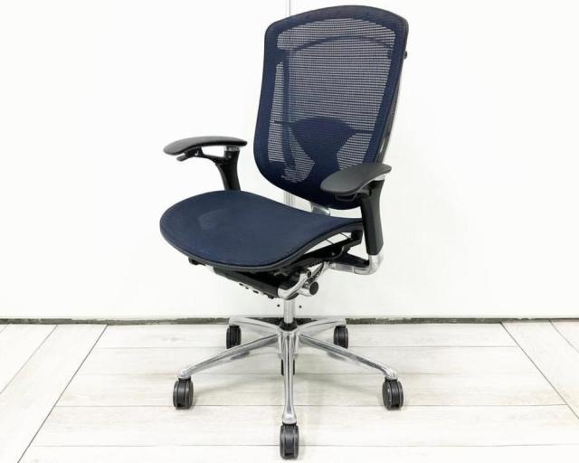 【中古】コンテッサチェア  オカムラ（okamura） 肘付ハイバックチェア