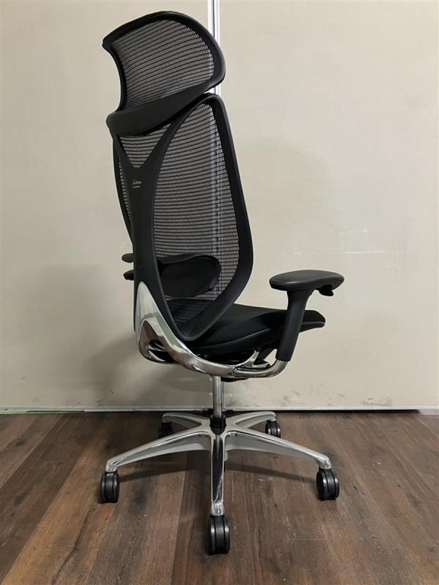 中古】サブリナ C885BX FSY1 オカムラ/okamura 肘付ハイバックチェア 