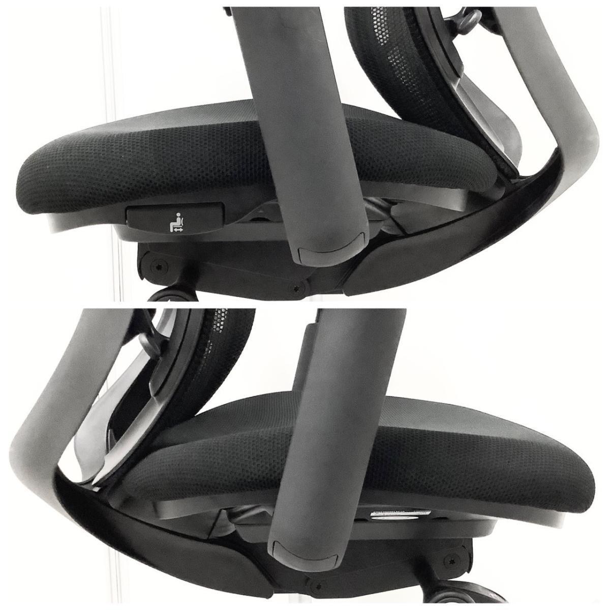 中古】シルフィーメッシュ C635XR FMP1 オカムラ/okamura 肘付 