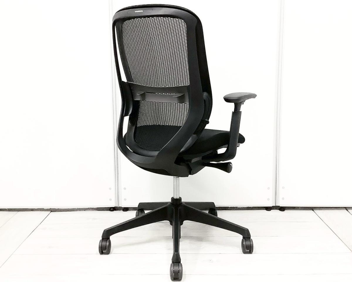 中古】シルフィーメッシュ C635XR FMP1 オカムラ/okamura 肘付