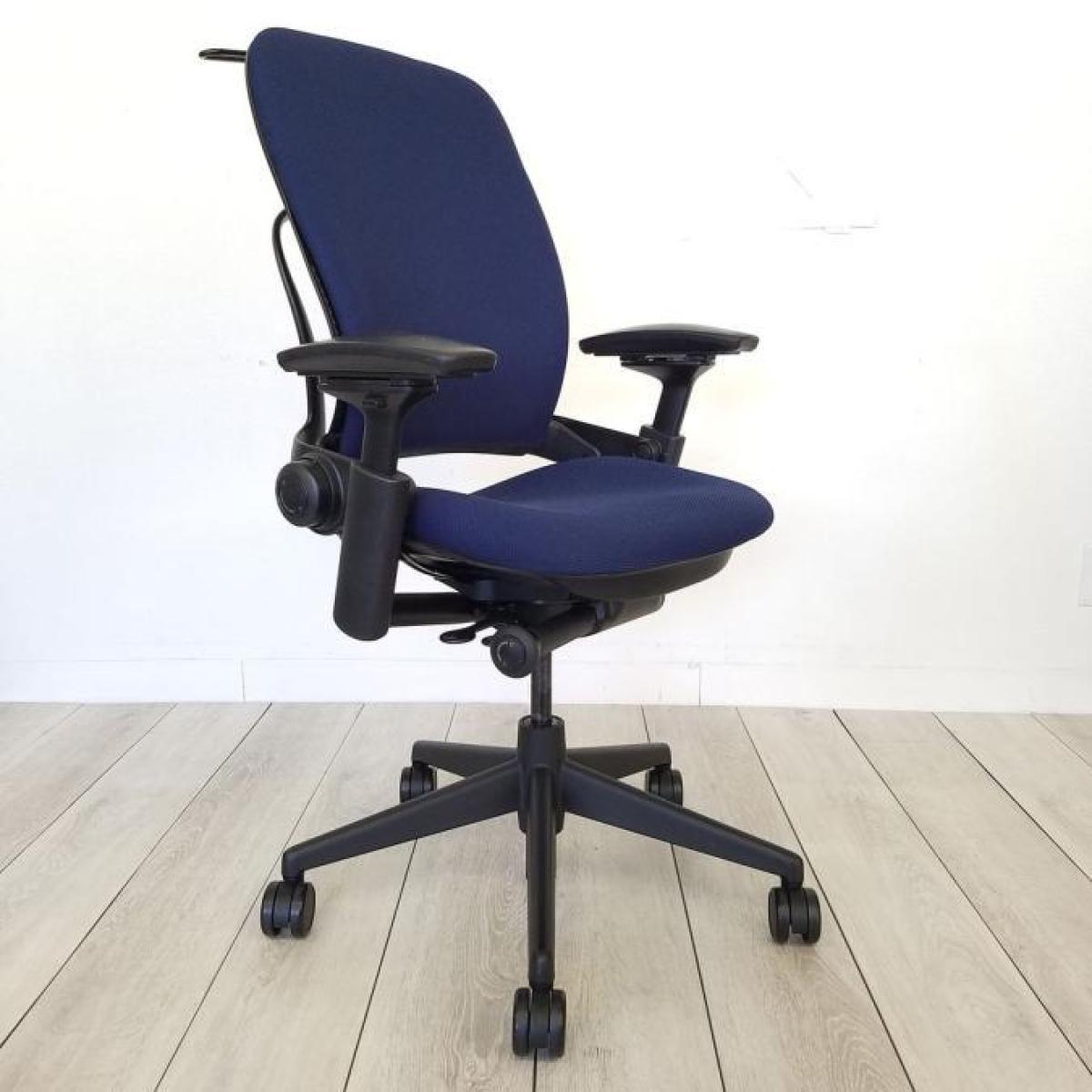 中古】リープV2 Steelcase/スチールケース 肘付ハイバックチェア