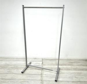 【安定感のあるオシャレなハンガーラックの入荷です！】■コートハンガー　■シルバー　■W:900mm×D:490mm×H:1600mm