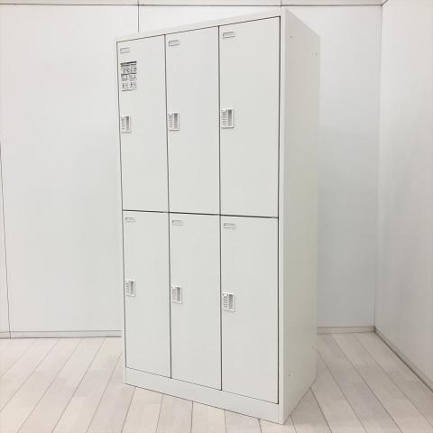 【中古】FZタイプ 45J6FE ZA75 オカムラ（okamura） 6人用更衣ロッカー