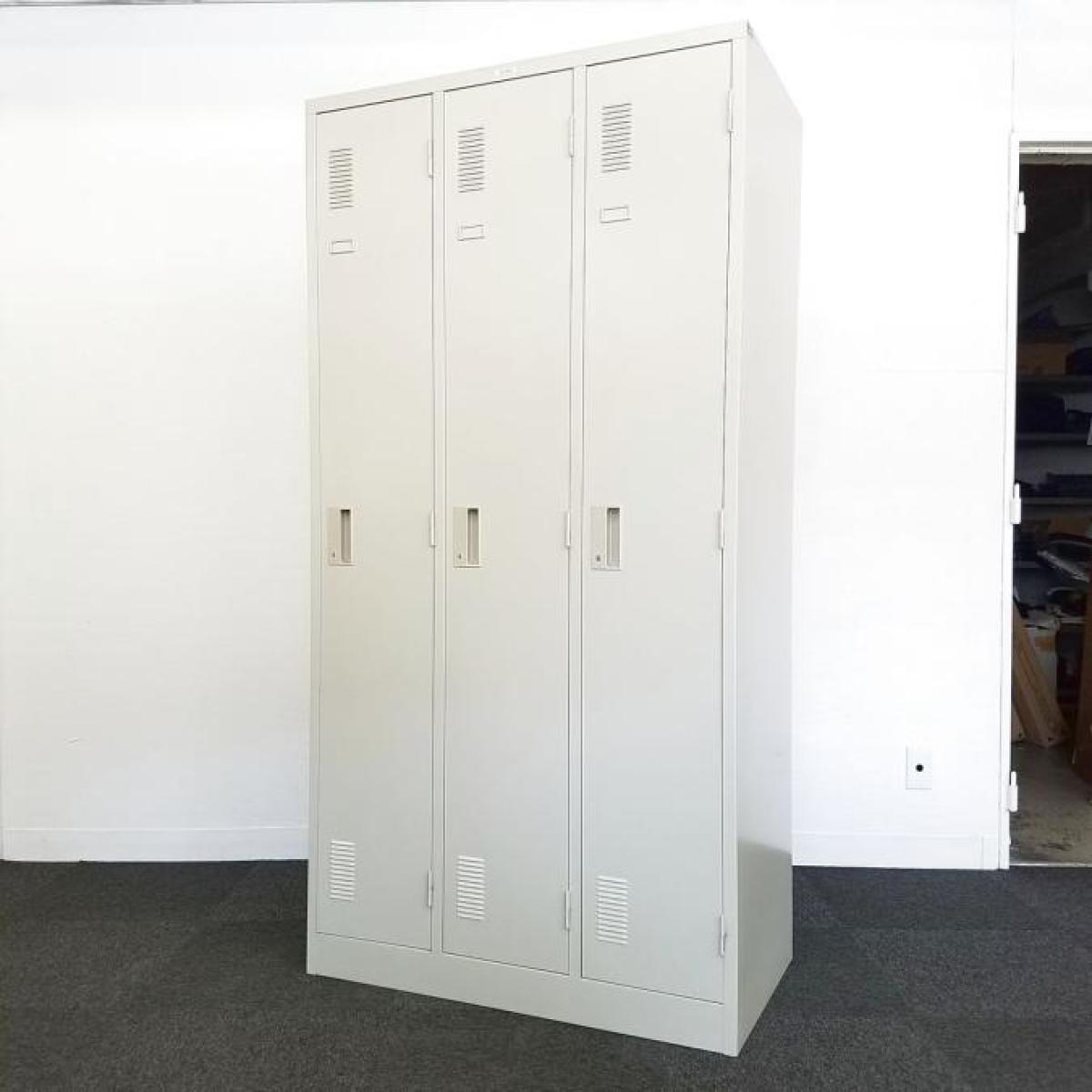中古】LK ナイキ/NAIKI 3人用更衣ロッカー 596054 - 中古オフィス家具 
