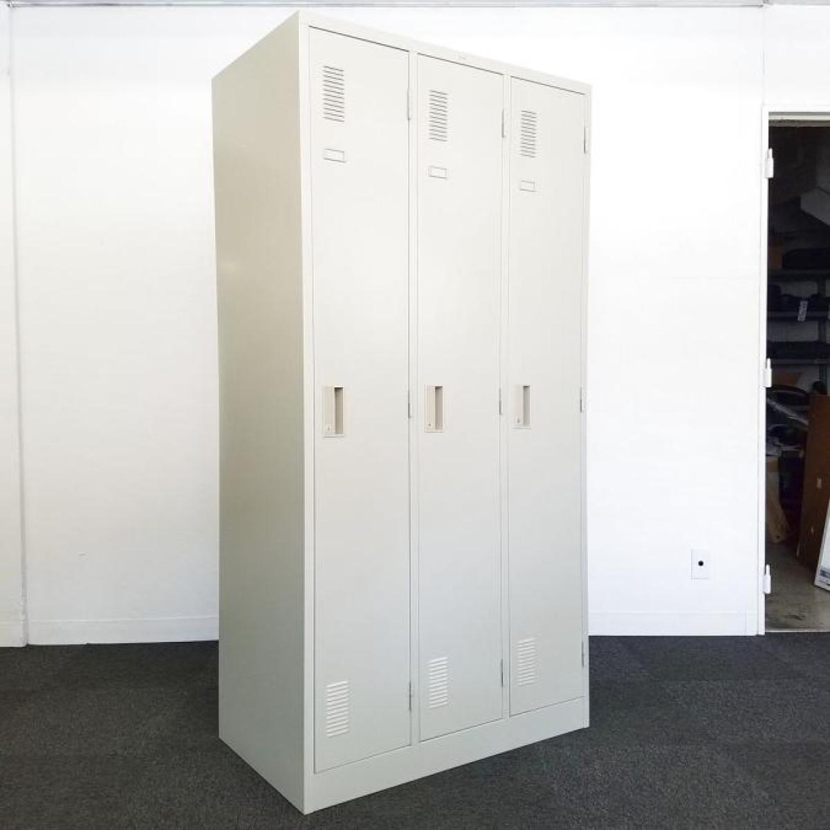 中古】LK ナイキ/NAIKI 3人用更衣ロッカー 596054 - 中古オフィス家具 