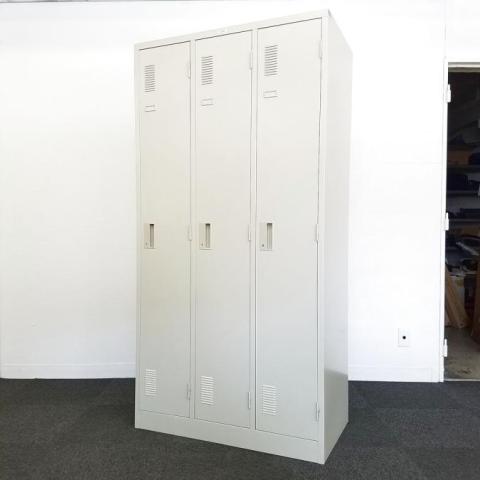 【中古】LK  ナイキ（NAIKI) 3人用更衣ロッカー