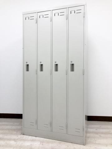 【中古】LKロッカー LK-4MT コクヨ（KOKUYO） 4人用更衣ロッカー