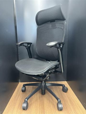 【中古】コンテッサチェア  オカムラ（okamura） 肘付ハイバックチェア
