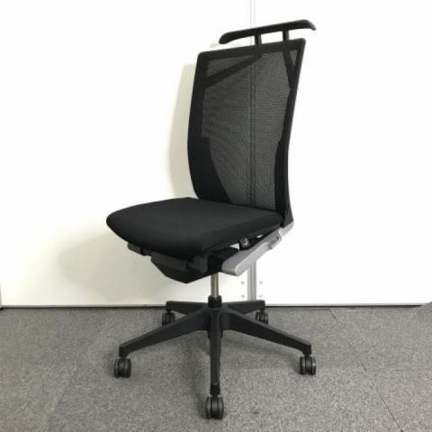 【中古】ヴェントチェア  イトーキ（ITOKI） 肘無ハイバックチェア
