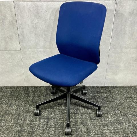 【中古】クレネ KRA-00C ウチダ（UCHIDA) 肘無ミドルバックチェア