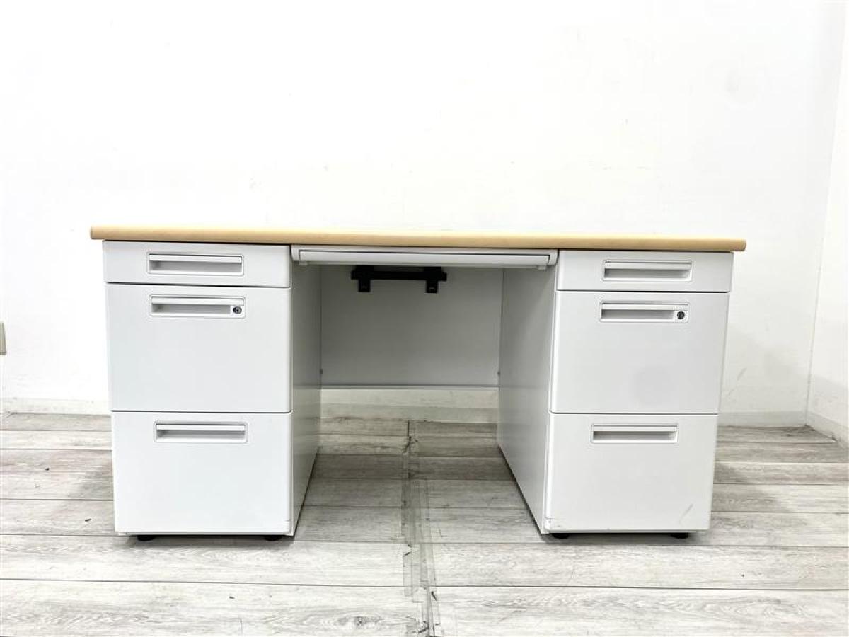 中古】 両袖机 596186 - 中古オフィス家具ならオフィスバスターズ