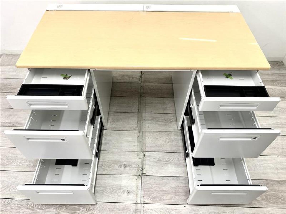 中古】 両袖机 596186 - 中古オフィス家具ならオフィスバスターズ