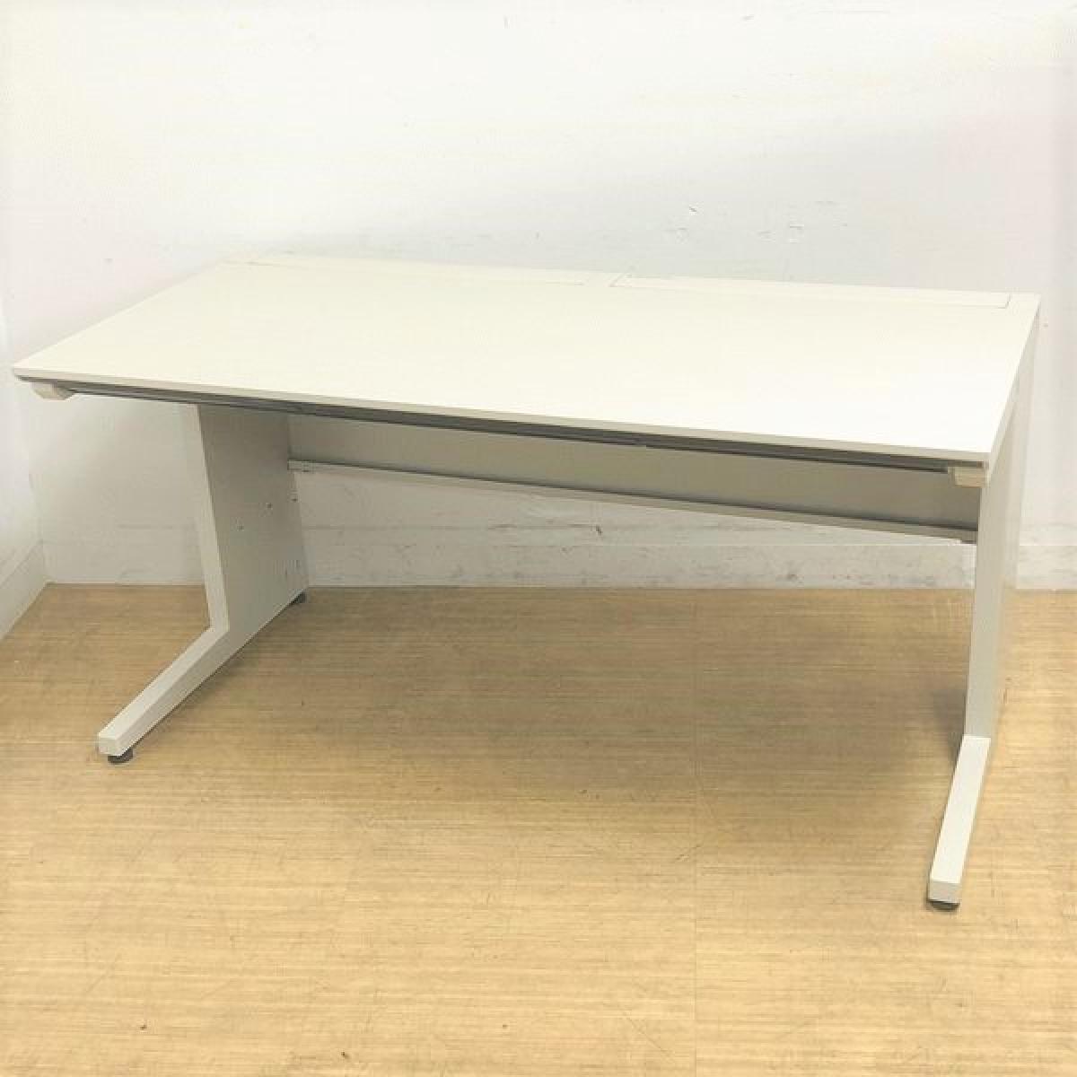 【広々としたワークスペースで作業効率アップ！】■コクヨ　MXVシリーズ　平デスク　W1400×D700×H700mm　ナチュラルグレー　■高品質で使いやすい！配線機能充実！
                        MXVデスクシステム
                                    中古
            