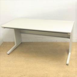 【広々としたワークスペースで作業効率アップ！】■コクヨ　MXVシリーズ　平デスク　W1400×D700×H700mm　ナチュラルグレー　■高品質で使いやすい！配線機能充実！
