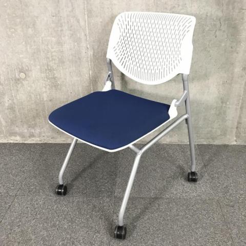 【中古】ルナ 81S1AA オカムラ（okamura） ネスティングチェア
