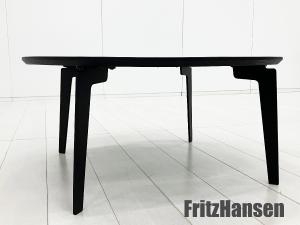 FritzHansen/フリッツハンセン　JOIN FH41 / ジョインコーヒーテーブル 　ラウンド形　ブラック　北欧