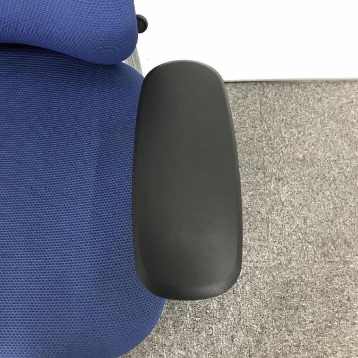 【中古】シルフィー オカムラ/okamura 肘付ローバックチェア 596283 - 中古オフィス家具ならオフィスバスターズ