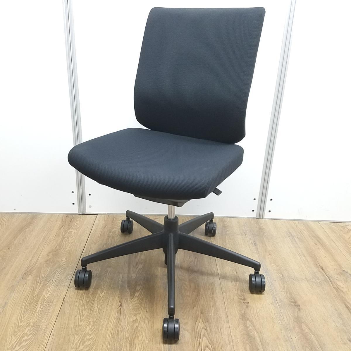 中古】ウィザード2 コクヨ/KOKUYO 肘無ローバックチェア 596314 - 中古 
