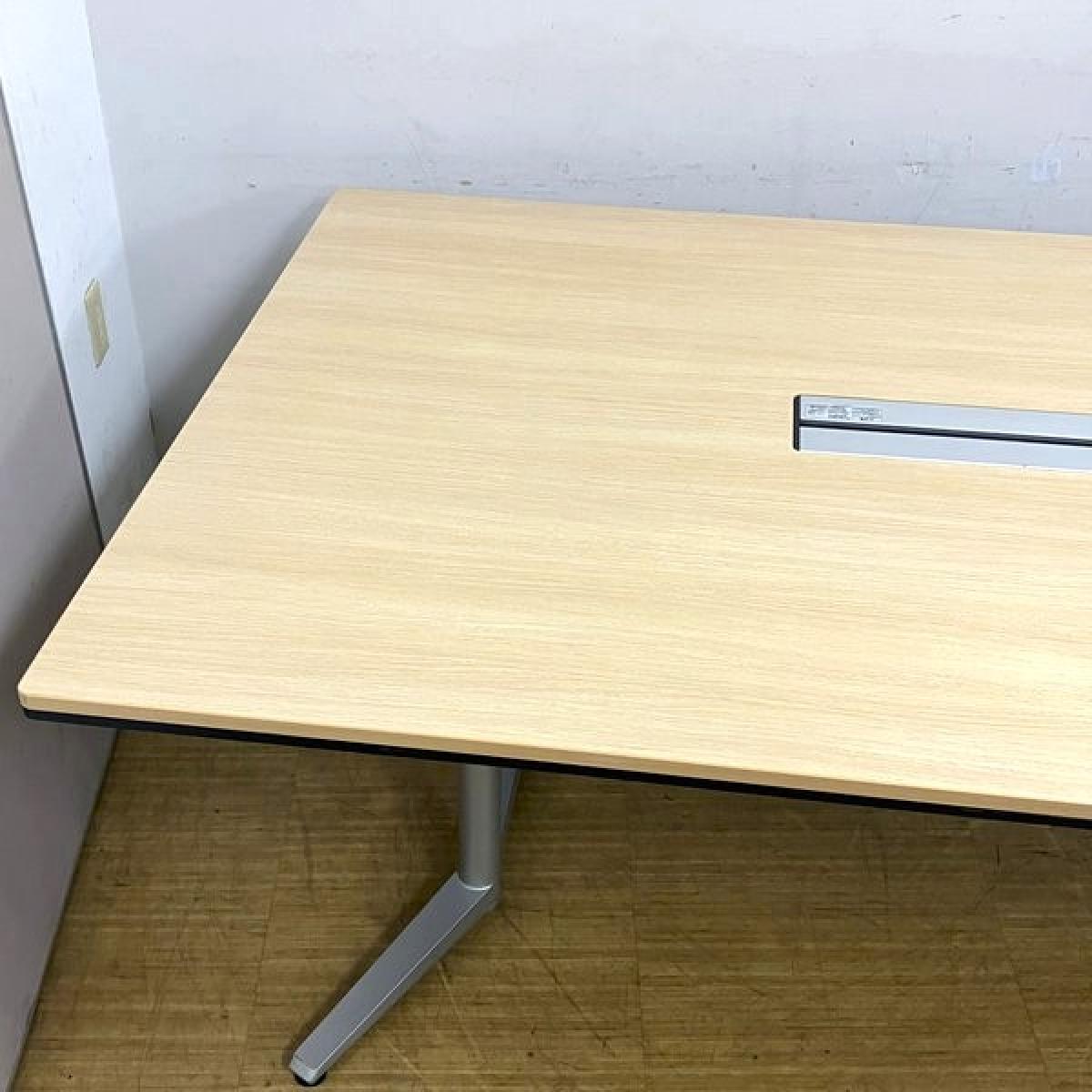 中古】ラティオⅡ 4L289D MR77 オカムラ/okamura ミーティングテーブル 