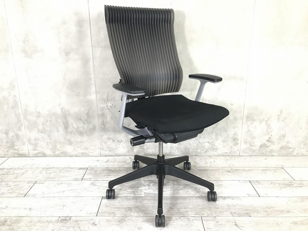 中古】スピーナチェア（エラストマー） KE-755GP-T1T1SG イトーキ 
