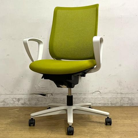 【中古】ミトラシリーズ CRS-G2900E1N コクヨ（KOKUYO） 肘付ローバックチェア