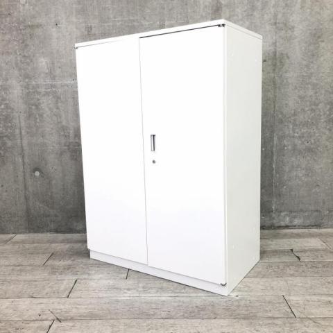 【中古】シンライン HTD-129HS-W9 イトーキ（ITOKI） ローキャビネット／両開き