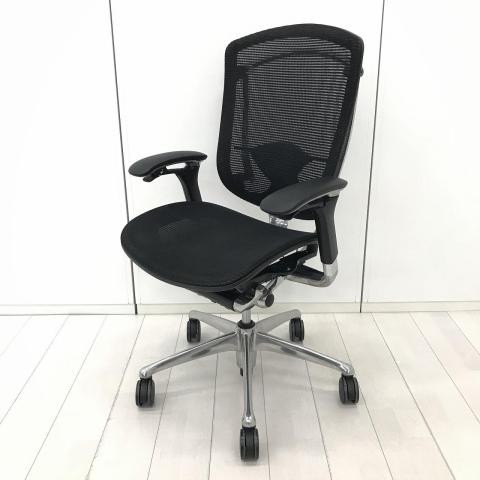【中古】コンテッサチェア CM31AB FBH1 オカムラ（okamura） 肘付ハイバックチェア