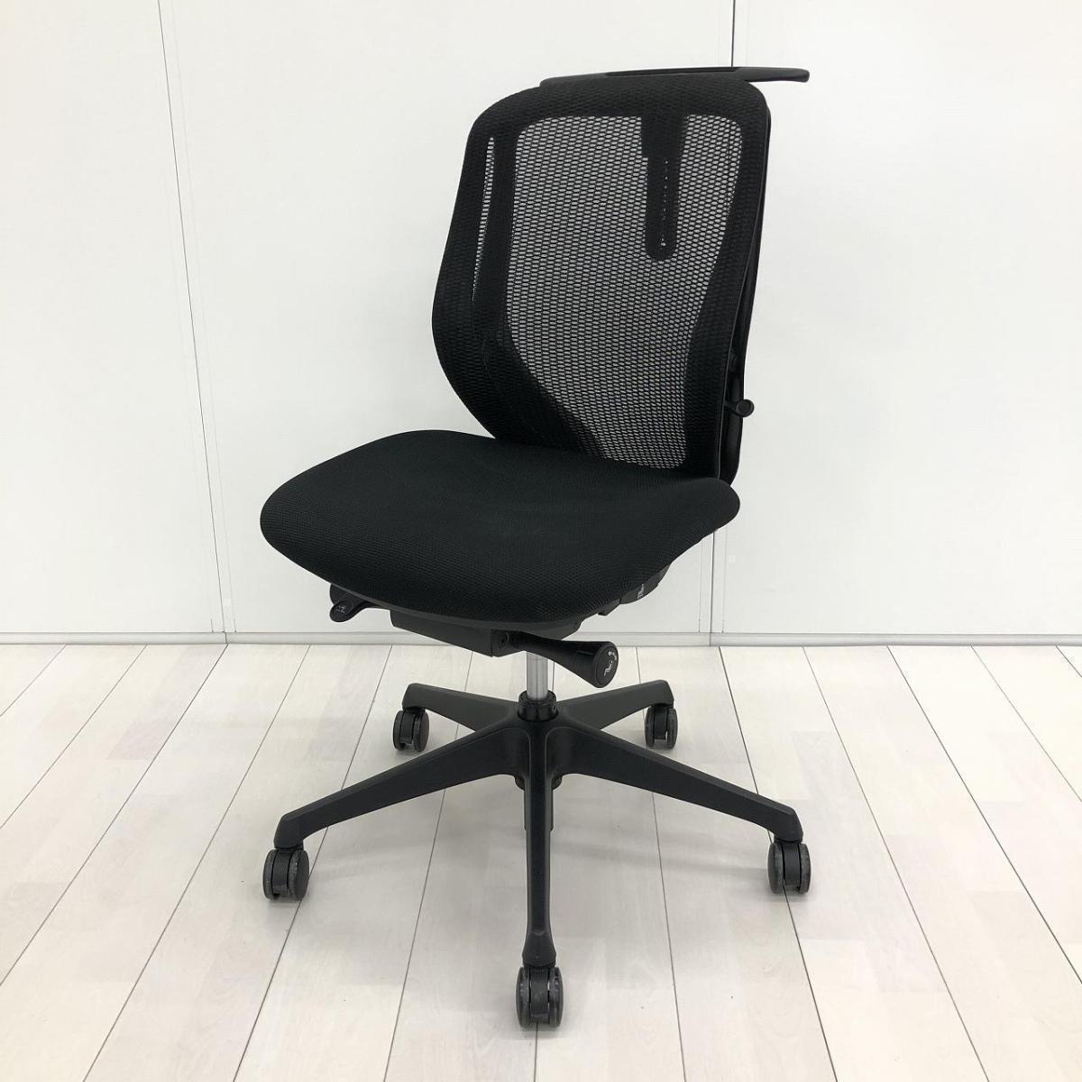 中古】シルフィーメッシュ C642XR FMP1 オカムラ/okamura 肘無ロー 