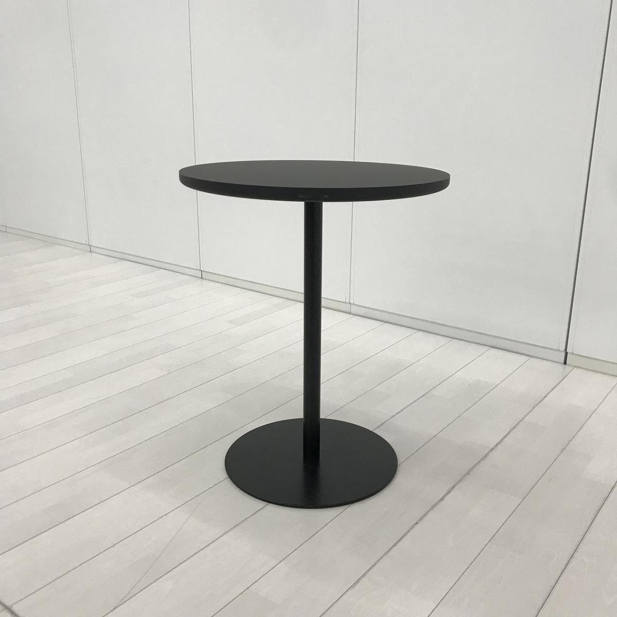 シックなブラックの丸テーブルが入荷！オールブラックカラーでカフェ調やモノトーン系のオフィスにおすすめ！
Φ600㎜
                        その他シリーズ
                                    中古
            