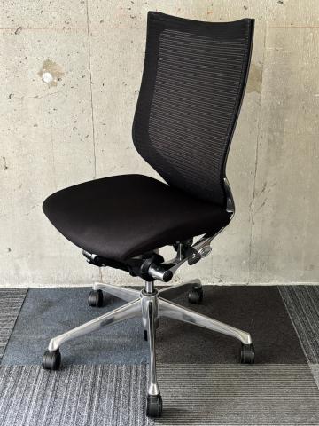 【中古】バロンメッシュチェア CP85BR　FDF1 オカムラ（okamura） 肘無ハイバックチェア