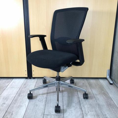 【中古】フォスターエトスチェア CR-GA1620N コクヨ（KOKUYO） 肘付ハイバックチェア