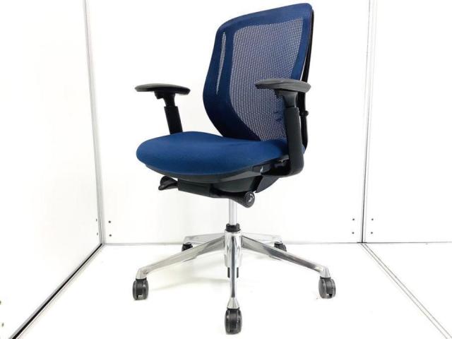 【中古】シルフィーメッシュ C681BR FMP3 オカムラ（okamura） 肘付ローバックチェア