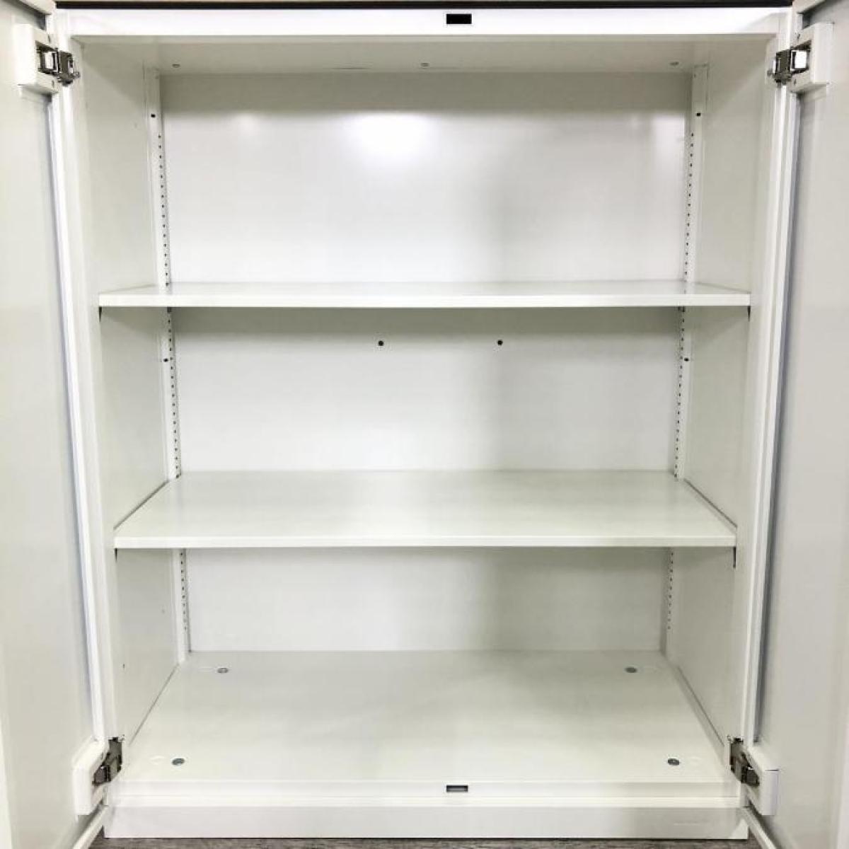中古】レクトライン 4B313F ZA75 オカムラ/okamura ローキャビネット 