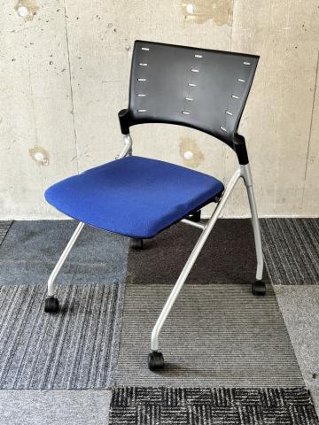 【中古】マノスチェア KLC-310GE-T1N7 イトーキ（ITOKI） ネスティングチェア
