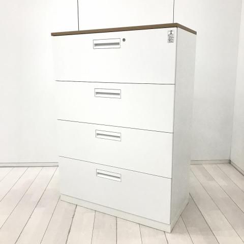 【中古】エディア BWU-L4A69SAWNN コクヨ（KOKUYO） ローキャビネット／ラテラル