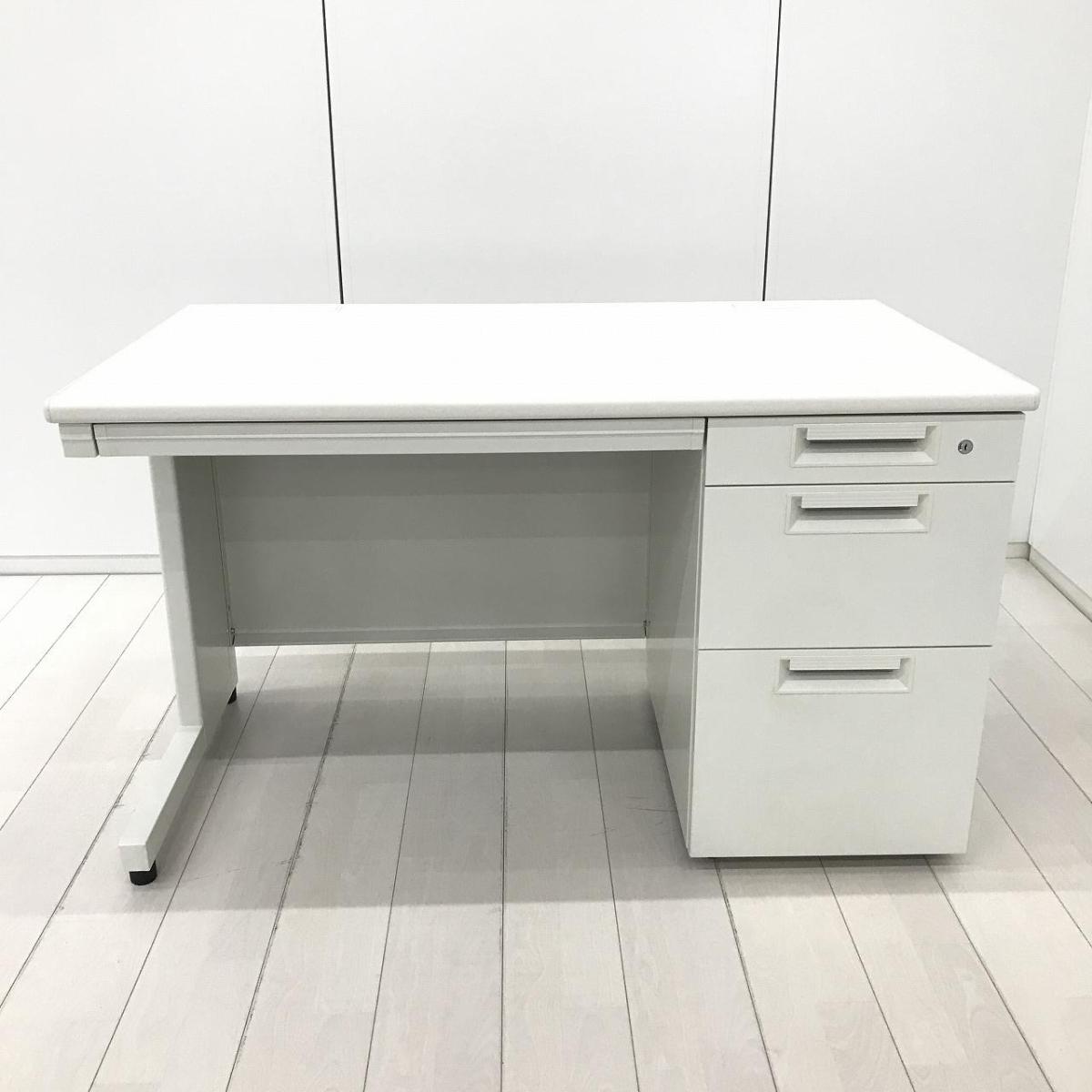 中古】LEED LE-NC0470-3 W4 プラス/PLUS 片袖机 596974 - 中古オフィス