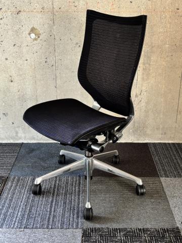 【中古】バロンメッシュチェア CP85AR　FDH1 オカムラ（okamura） 肘無ハイバックチェア