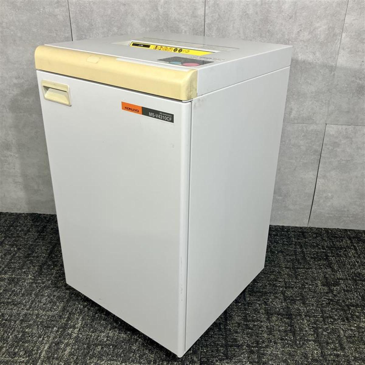 【コクヨ製のシュレッダーが入荷しました！】◆コクヨ/MS-V4310CF　クロスカット《オフィスバスターズ福岡博多店は、福岡を拠点として、日本全国へ中古オフィス用品・オフィス家具を提供しております》
                        その他シリーズ
                                    中古
            