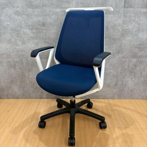 【中古】ノナ KZ-336JBH-W9B2 イトーキ（ITOKI） 肘付ハイバックチェア