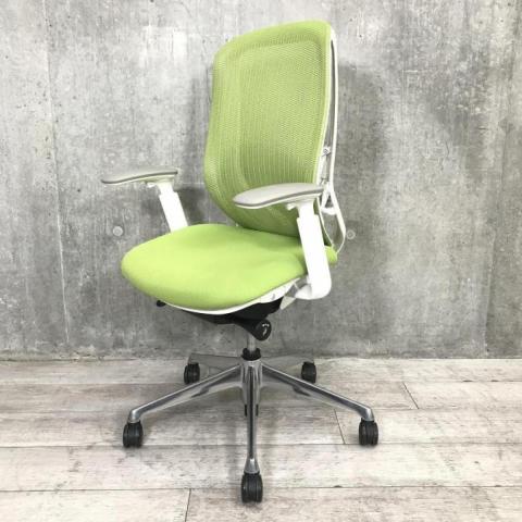 【中古】シルフィーメッシュ  オカムラ（okamura） 肘付ハイバックチェア